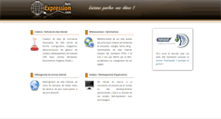 Desktop Screenshot of net-expression.com